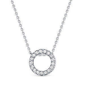 Колье из серебра