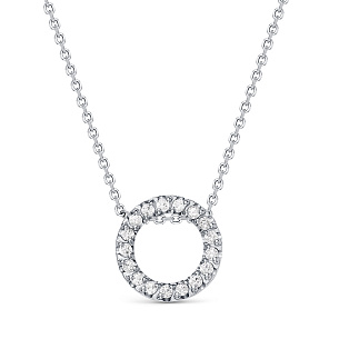 Колье из серебра