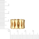 Кольцо из серебра с позолотой