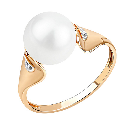 Кольцо из красного золота