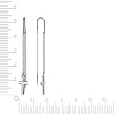 Серьги из серебра