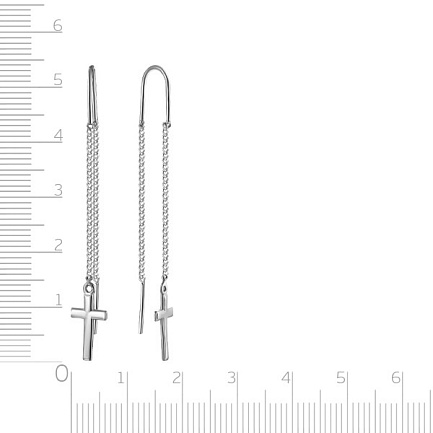 Серьги из серебра