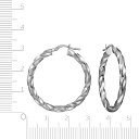 Серьги из серебра