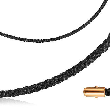 Колье из шёлка