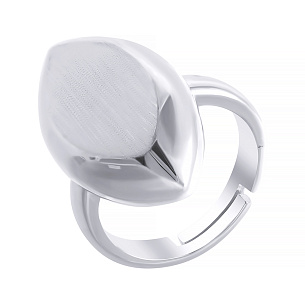 Кольцо из серебра с раухтопазом