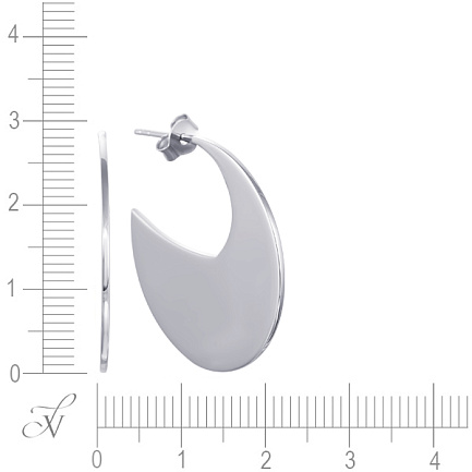 Серьги из серебра