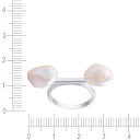 Кольцо из серебра с перламутром