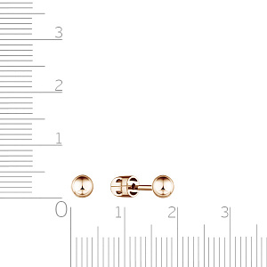 Серьги Пусеты