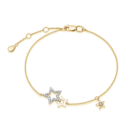 Браслет из золота с бриллиантами