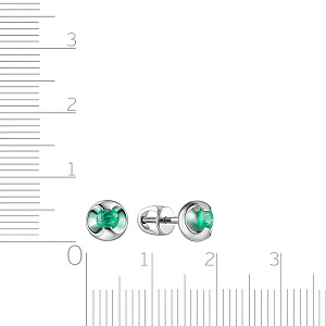 Серьги Пусеты