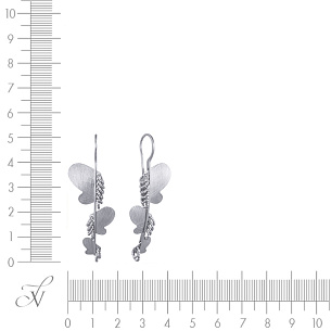 Серьги из серебра