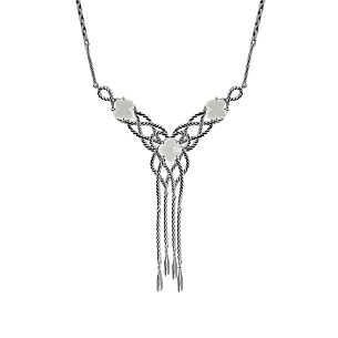 Колье из серебра с алпанитами