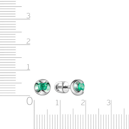 Серьги Пусеты