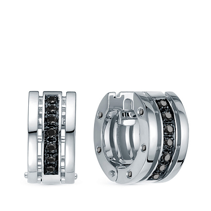 Серьги из белого золота