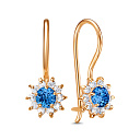 Серьги детские с французским замком