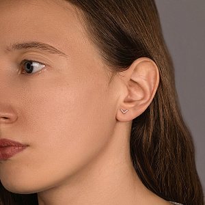 Серьги Пусеты