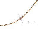 Колье из красного золота