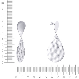 Серьги из серебра