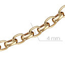 Колье из желтого золота