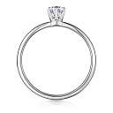 Кольцо из белого золота