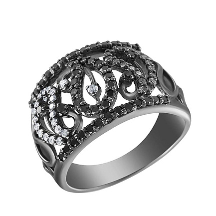 Кольцо из золота с бриллиантами