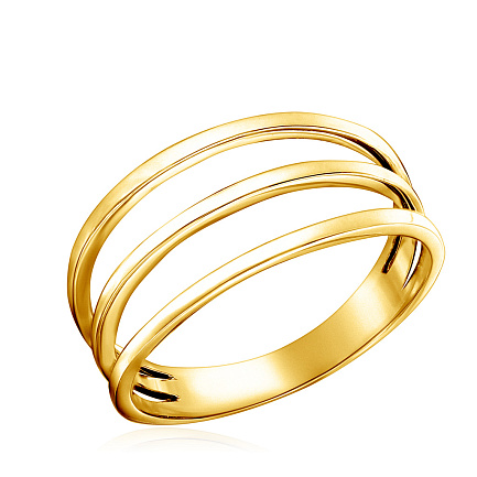 Кольцо из желтого золота