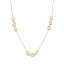 Колье из серебра с опалом