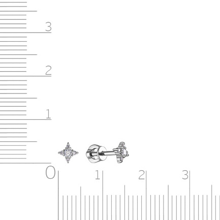 Серьги Пусеты