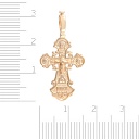 Крест из красного золота