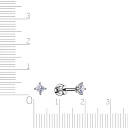 Серьги Пусеты