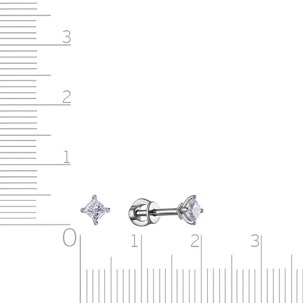 Серьги Пусеты