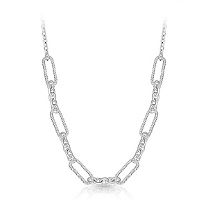 Колье из серебра