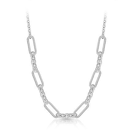 Колье из серебра