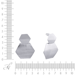 Серьги из серебра