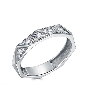 Кольцо из платины с бриллиантом