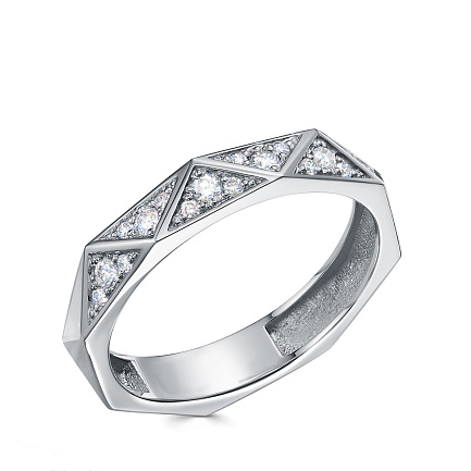 Кольцо из платины с бриллиантами