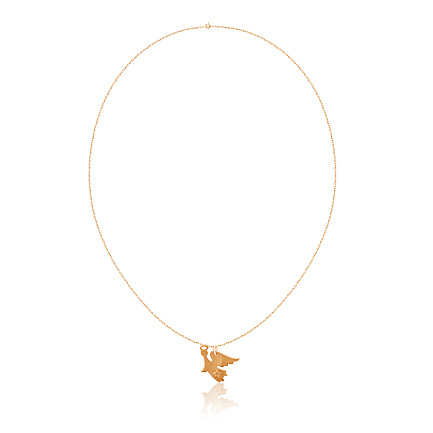 Колье из красного золота