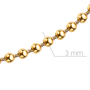 Колье из серебра с золочением