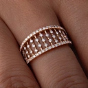 Кольцо из золота с бриллиантами