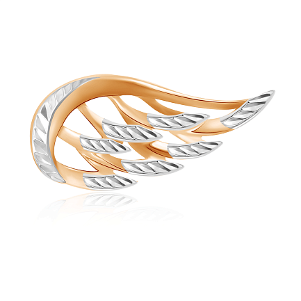 Кольцо из красного золота