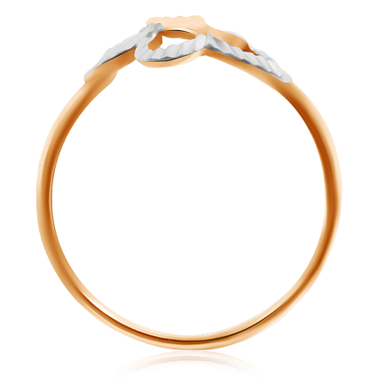 Кольцо из красного золота