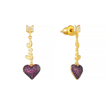 Серьги Пусеты