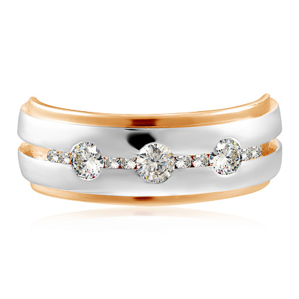 Кольцо обручальное из золота