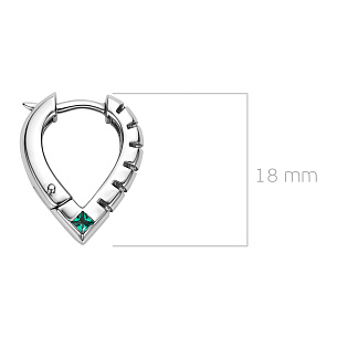 Серьги из серебра