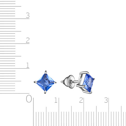 Серьги Пусеты