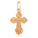 Крест из красного золота