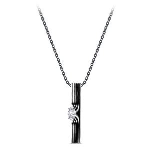 Колье из серебра с фианитом