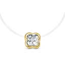 Колье из золота с бриллиантом