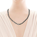 Колье из белого золота с бриллиантами