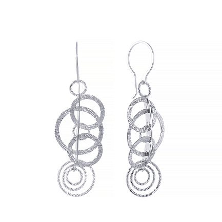 Серьги из серебра